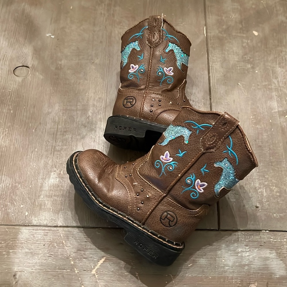 ROPER toddler light-up boots!